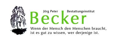 Logo Tischlerei und Bestattungsinstitut Becker